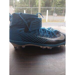 Size 14 Nike Lunarbeast Elite TD PF Football Cleats 847588–005 Blue/Black